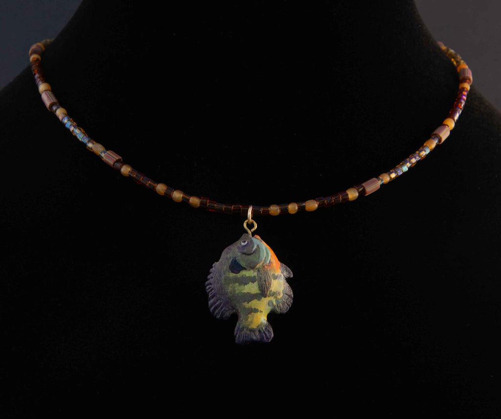 Bluegill Charm Necklace