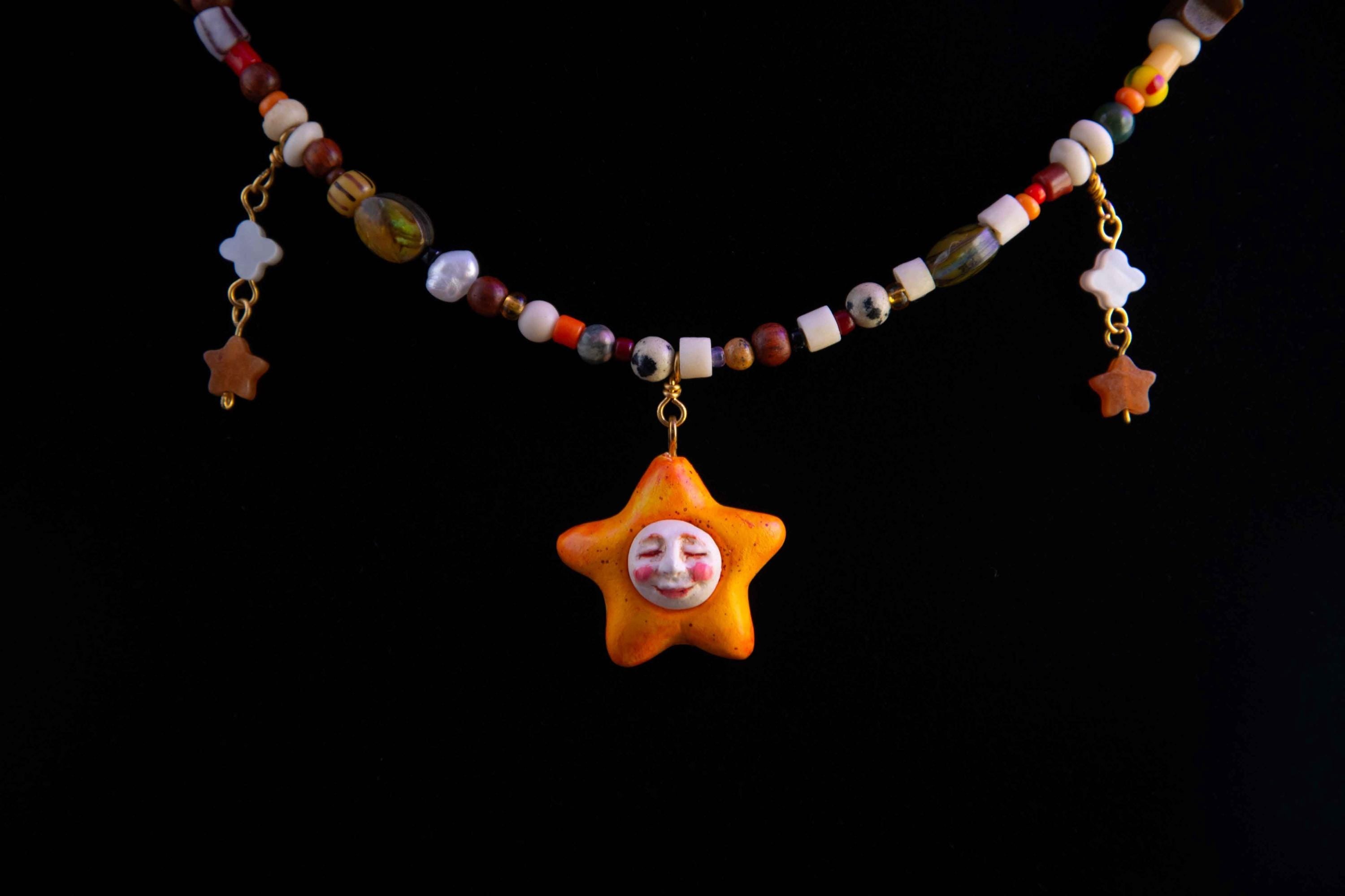 Starface Charm Necklace