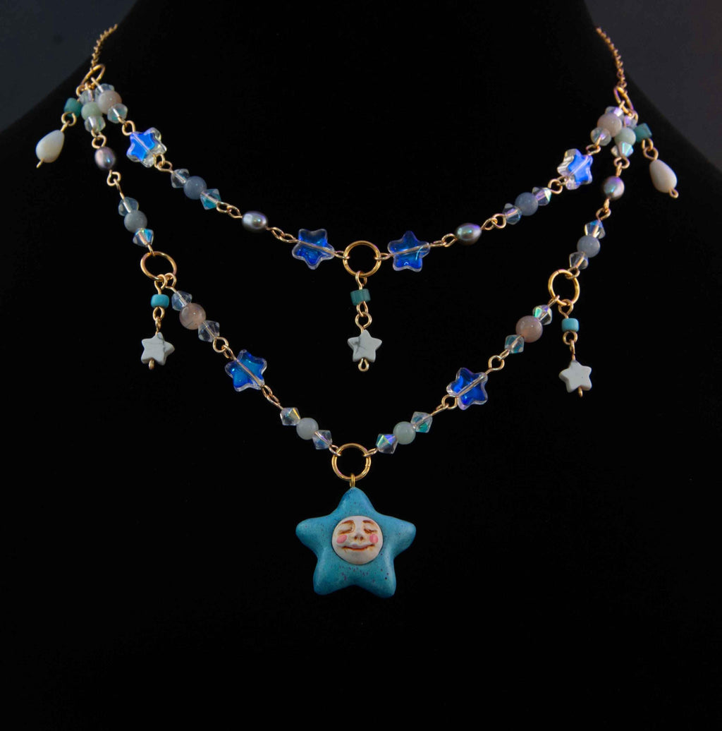 Starface Charm Necklace