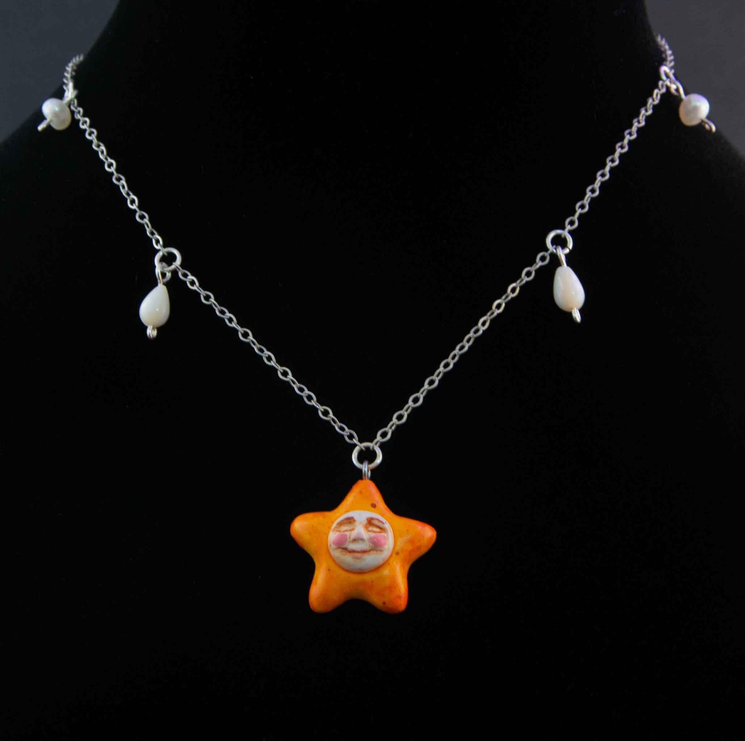 Starface Charm Necklace
