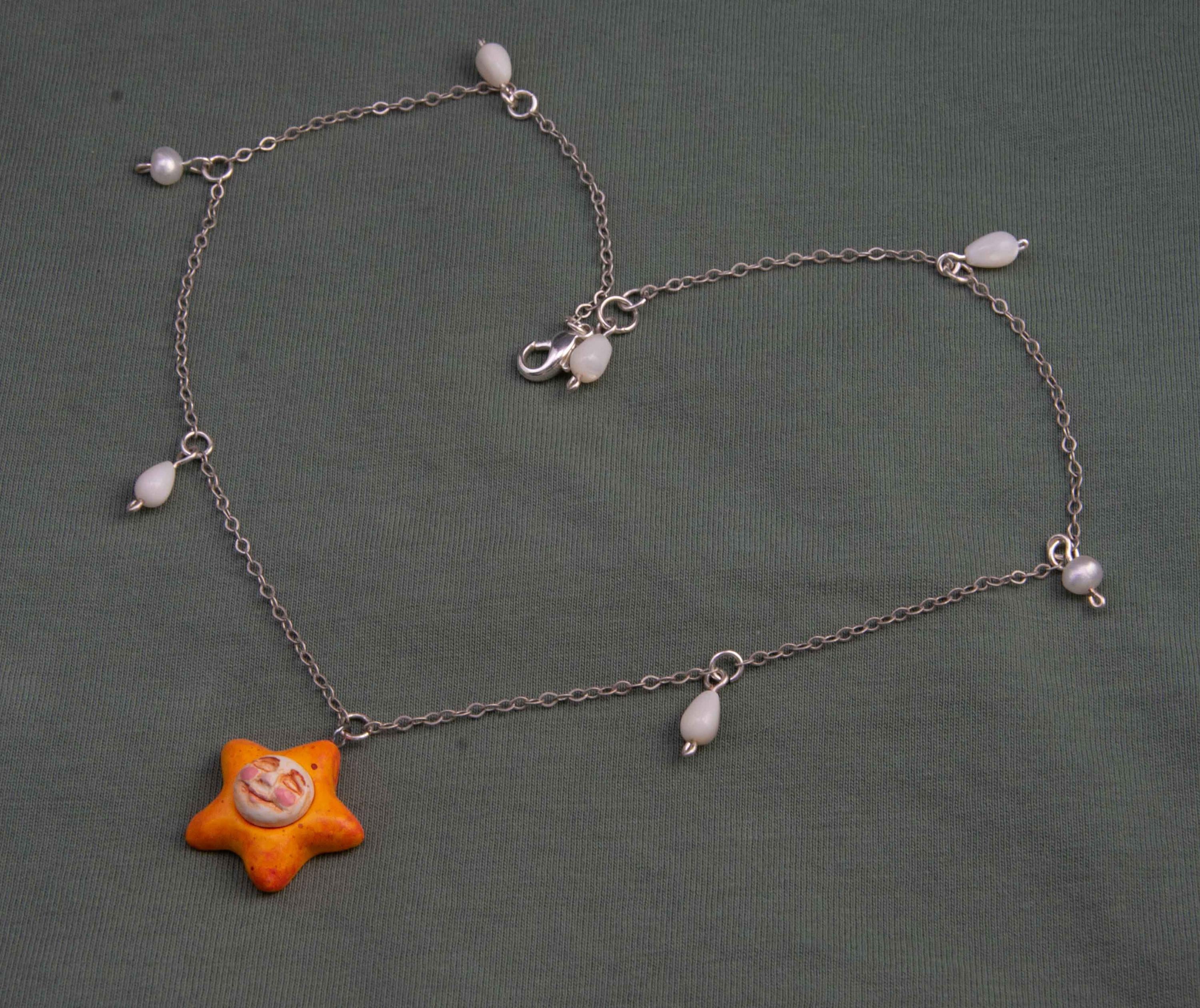 Starface Charm Necklace