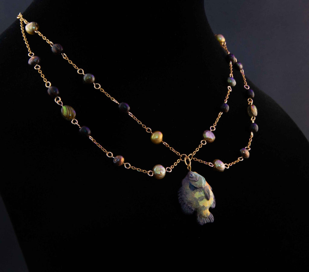 Bluegill Charm Necklace