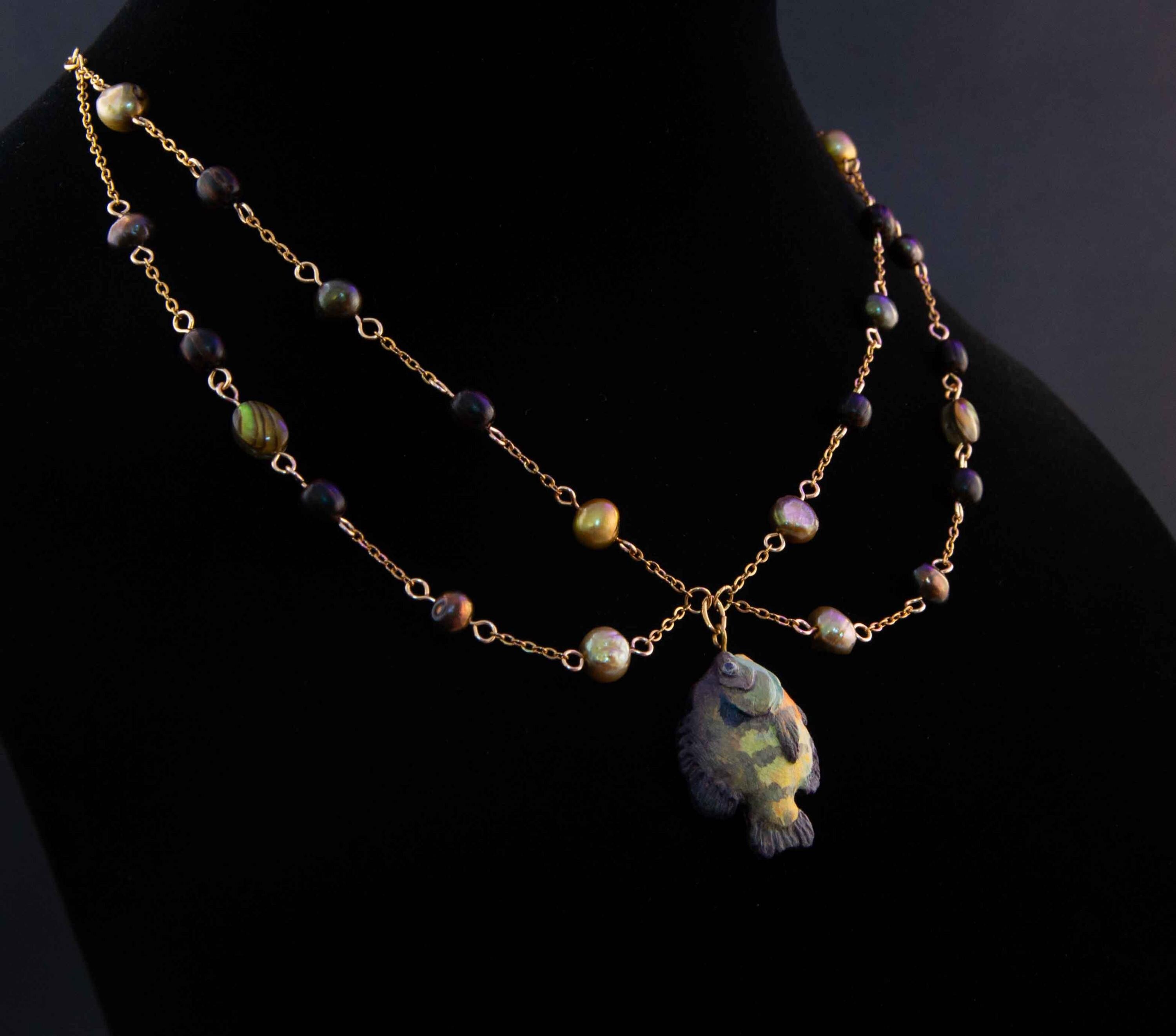 Bluegill Charm Necklace