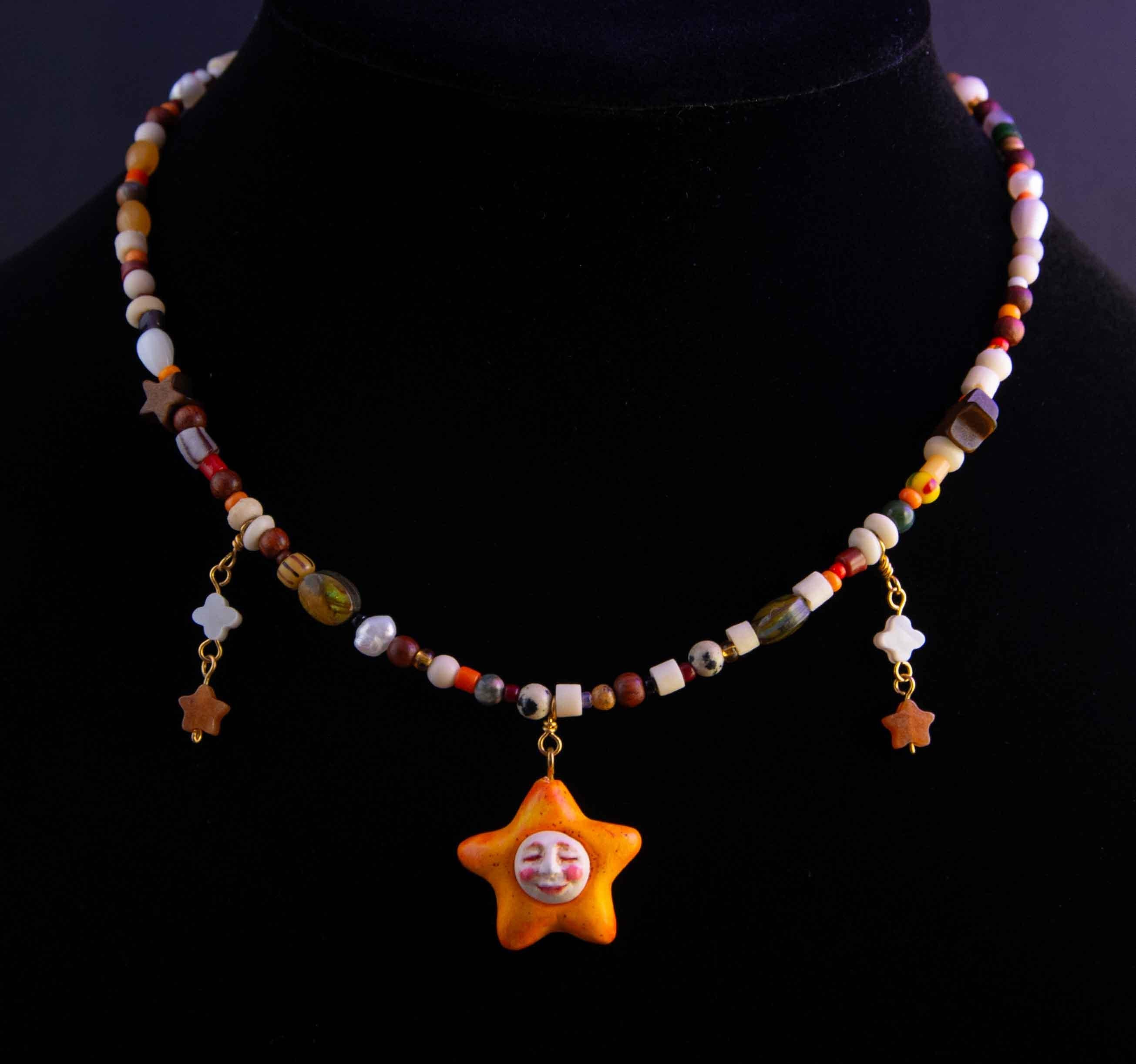 Starface Charm Necklace