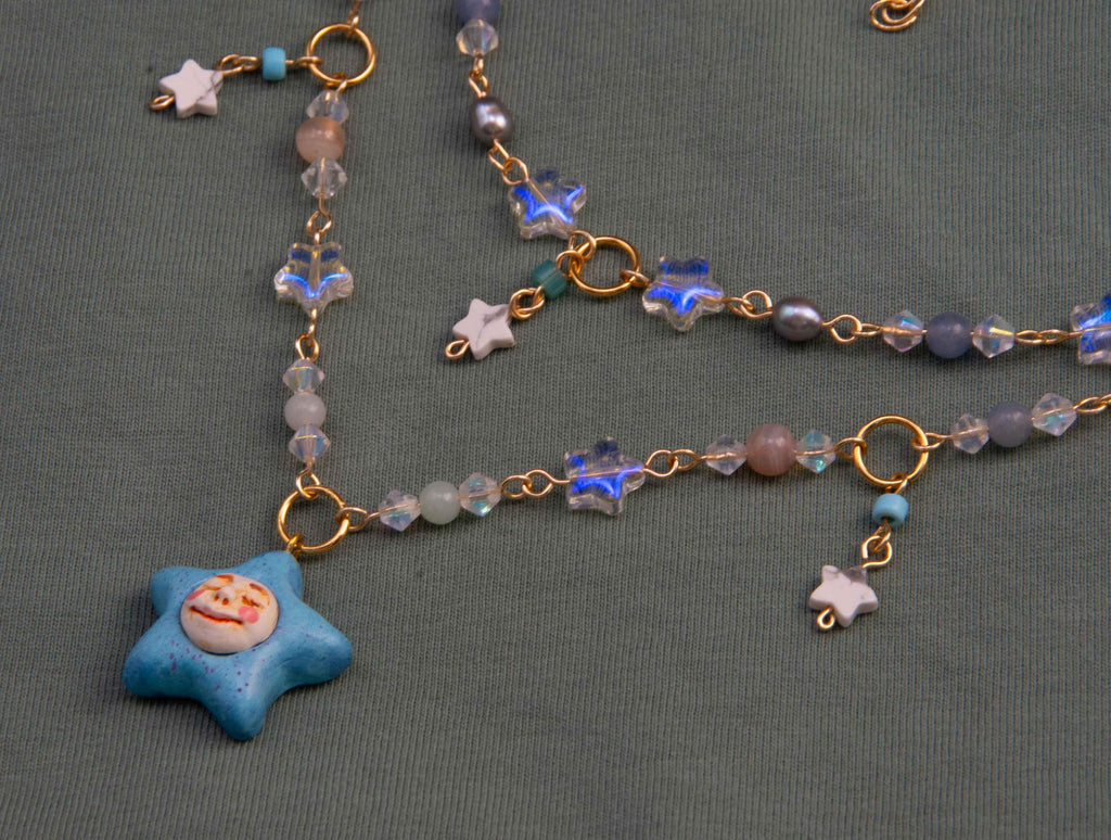 Starface Charm Necklace