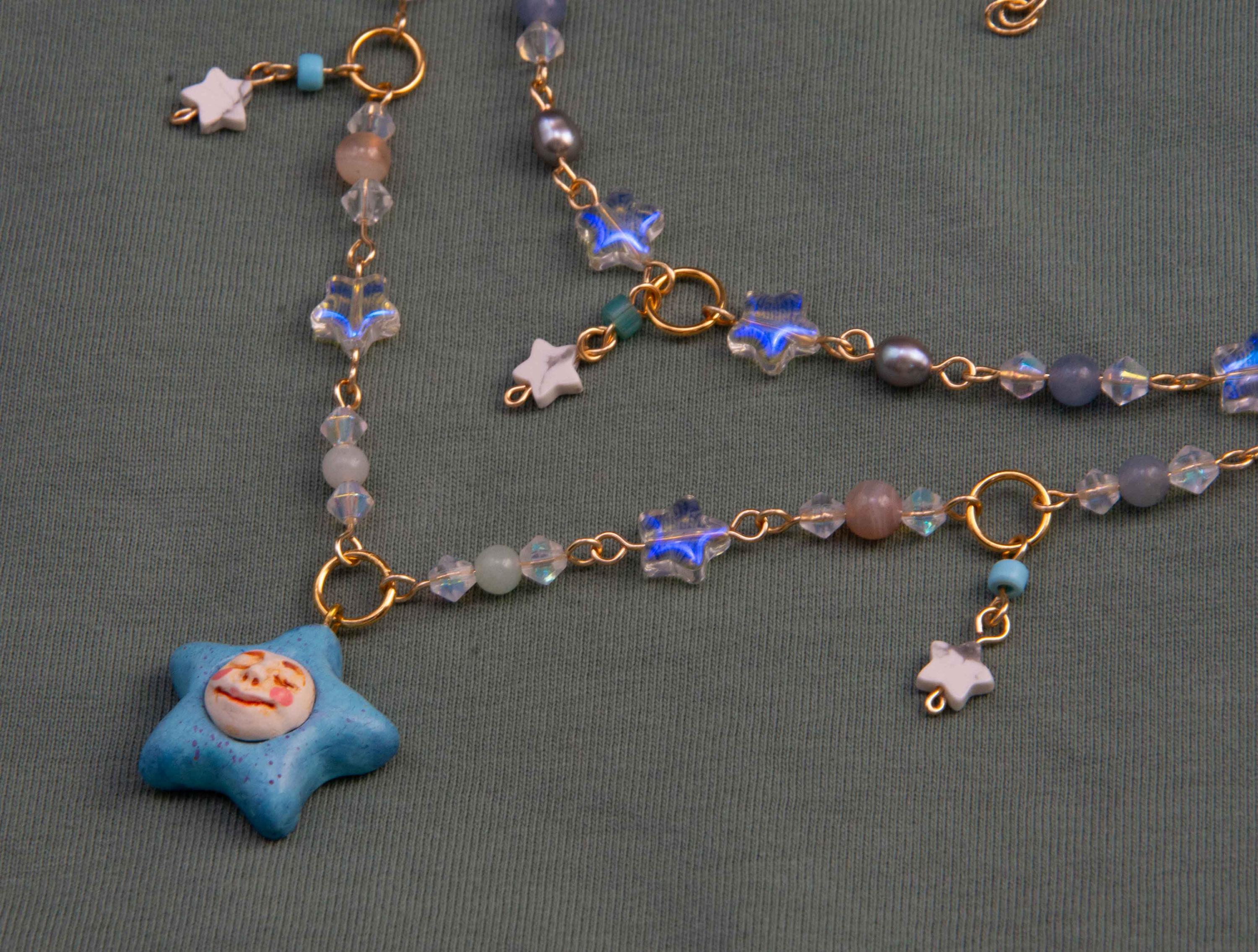 Starface Charm Necklace