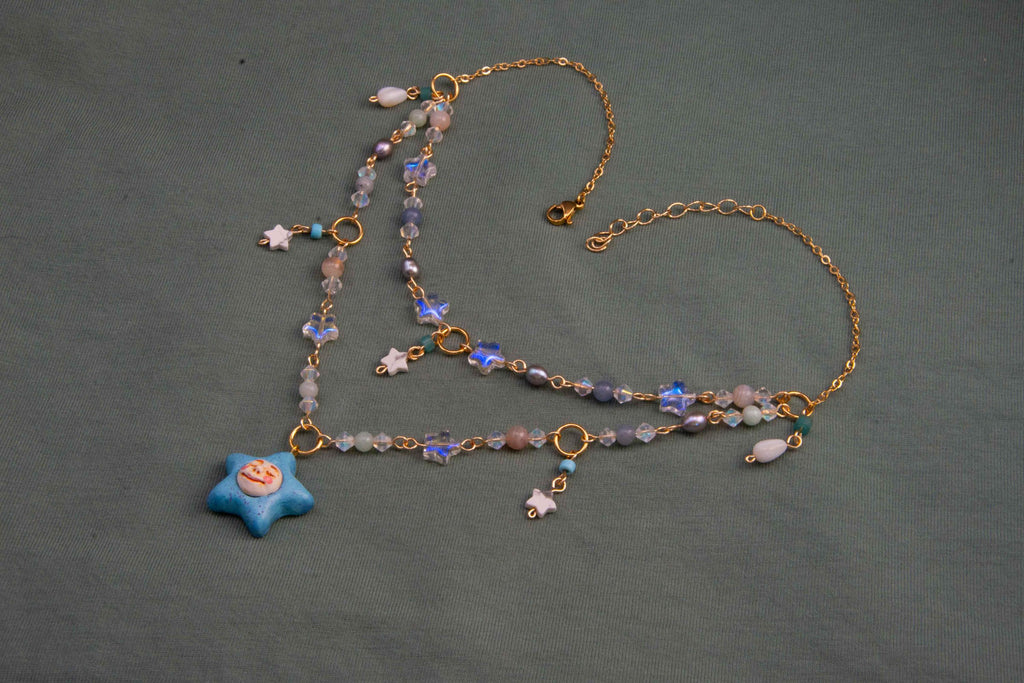 Starface Charm Necklace