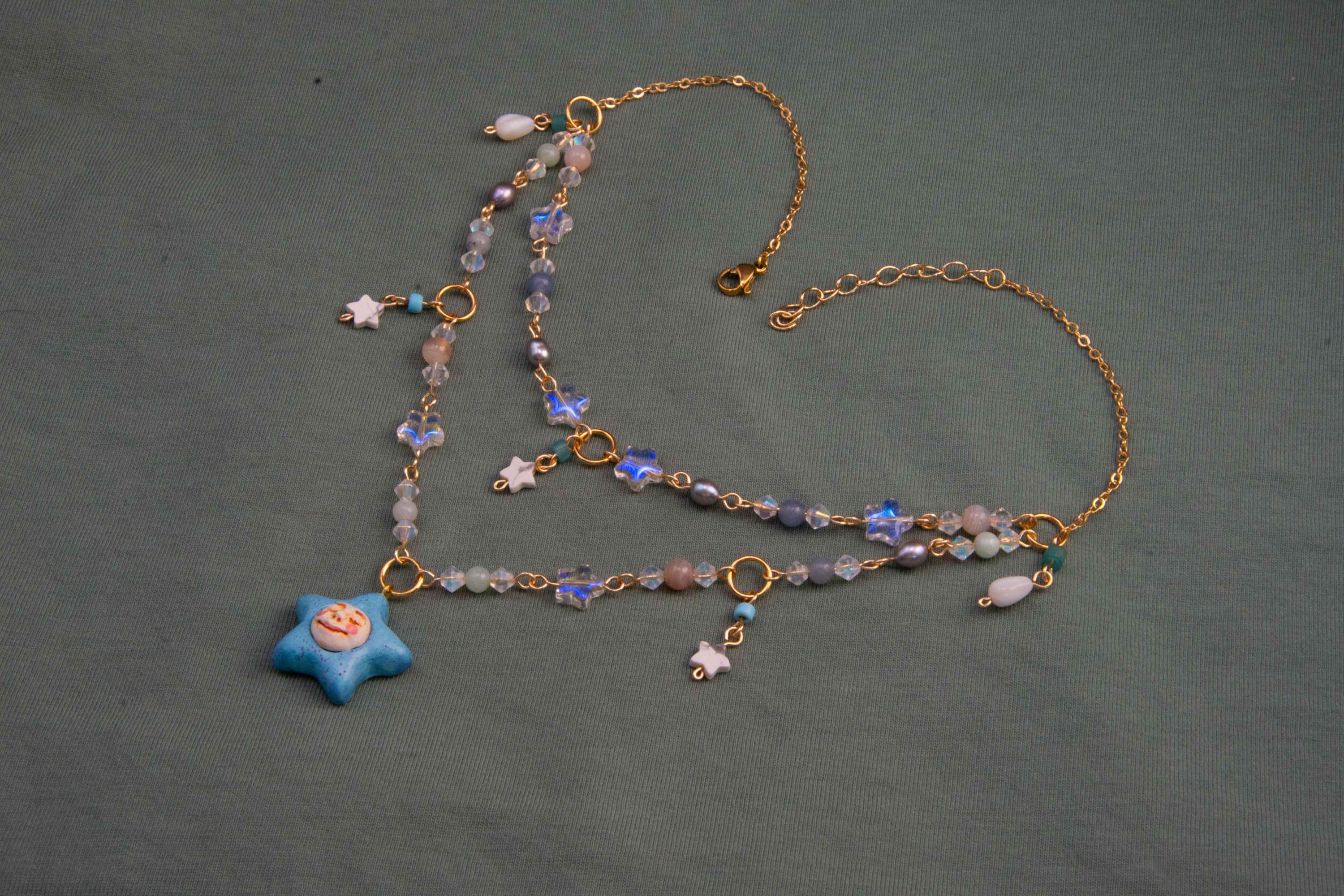 Starface Charm Necklace