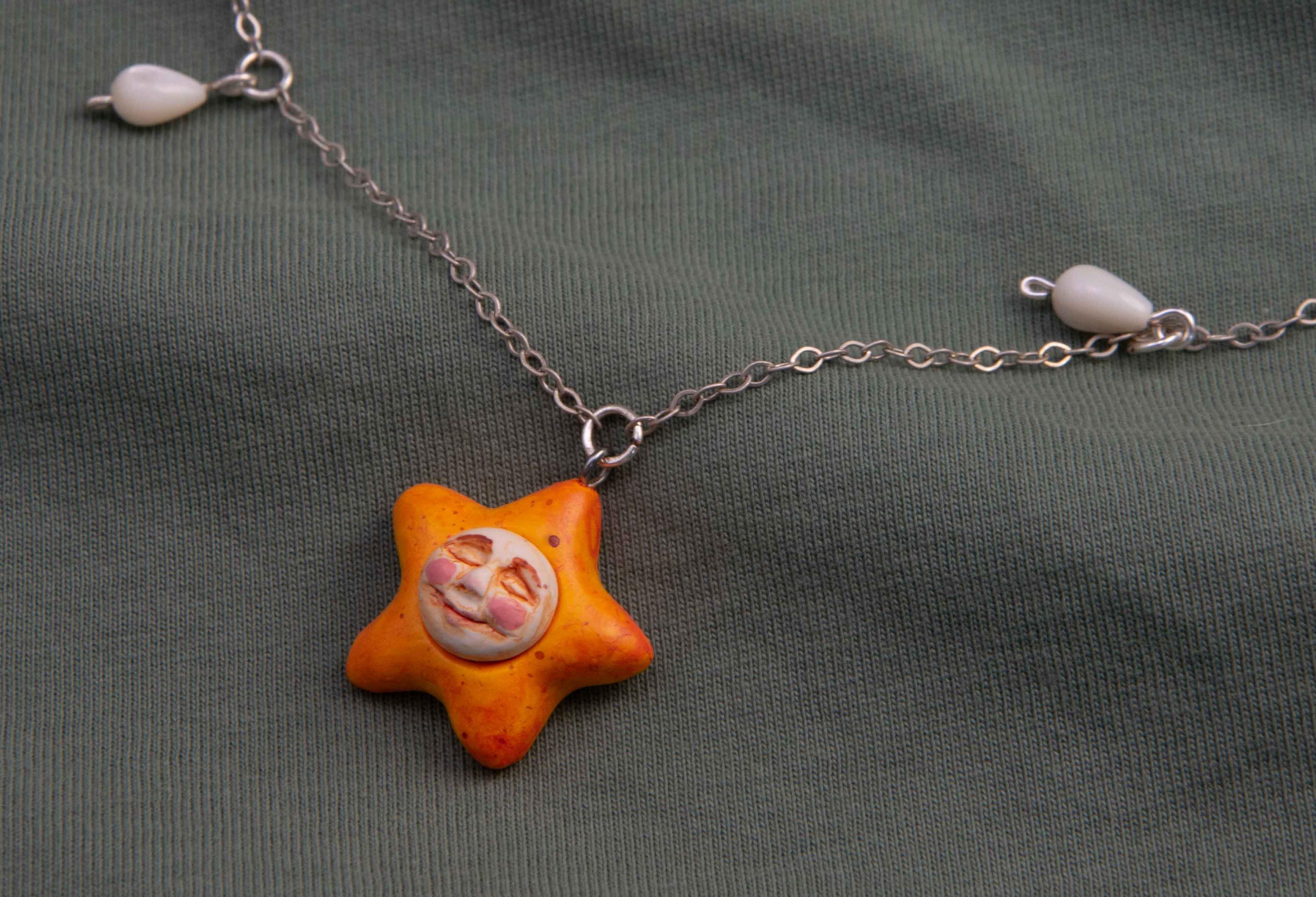 Starface Charm Necklace